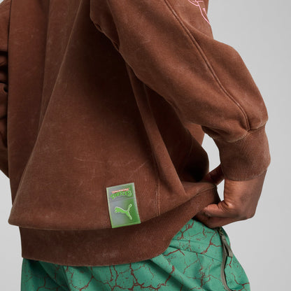 Puma Men's X Tmnt Relaxed Graphic Crew Tr