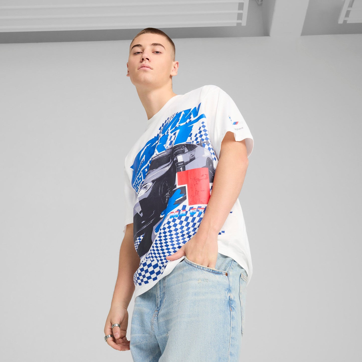 Puma Men's Bmw Motorsport Big Graphic Tee T-Shirts