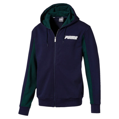 Puma Men's Rebel Hooded Track Jacket Jackets