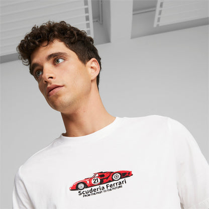 Puma Men's Ferrari Race Graphic Tee 1 Tops