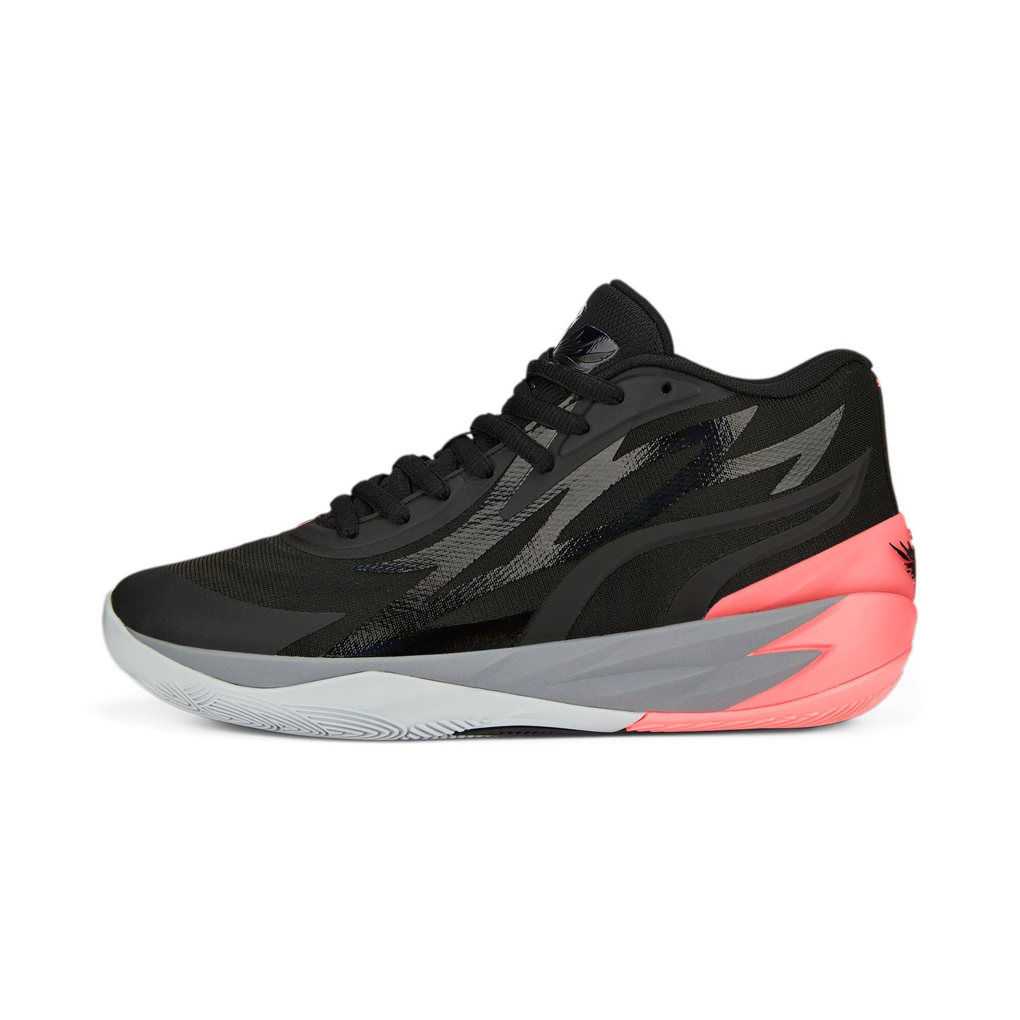 Puma Men's Lamelo Ball Mb.02 ' Black Sunset Glow' Sneakers