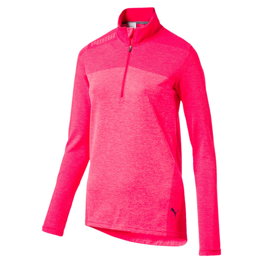 Puma Women's Evoknit Seamless 1/4 Zip Half Zip & Quarter Zip
