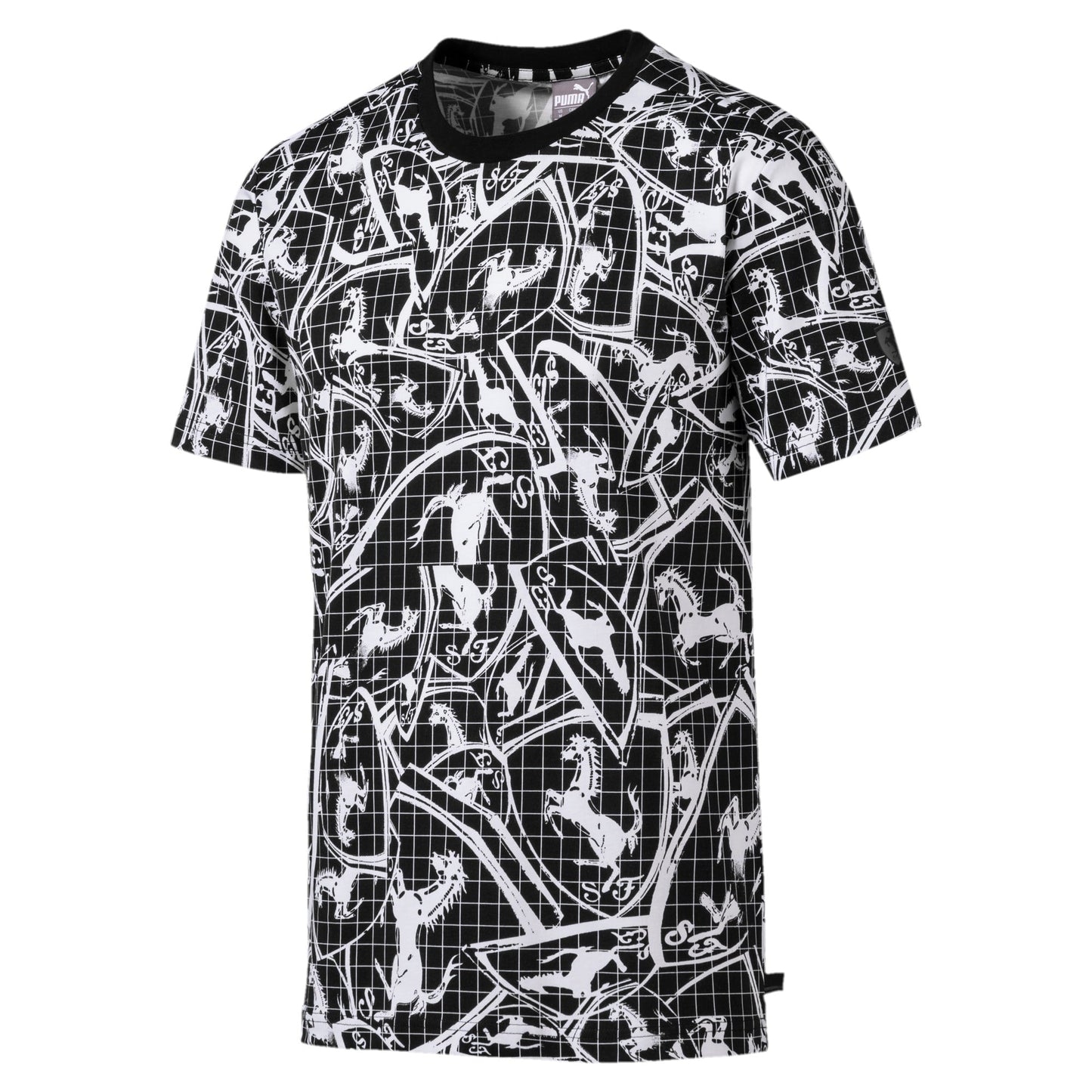 Puma Men's Ferrari Aop Tee Tops