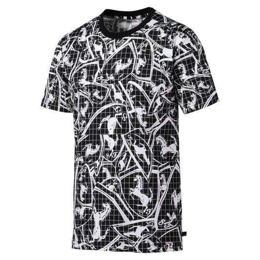 Puma Men's Ferrari Aop Tee Tops