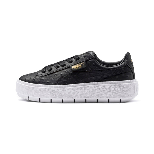 Puma Women's Platform Trace Ostrich Sneakers