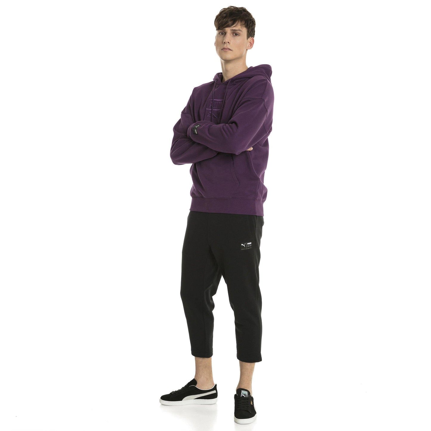 Puma Men's Downtown Sweat Pants Cropped Pants