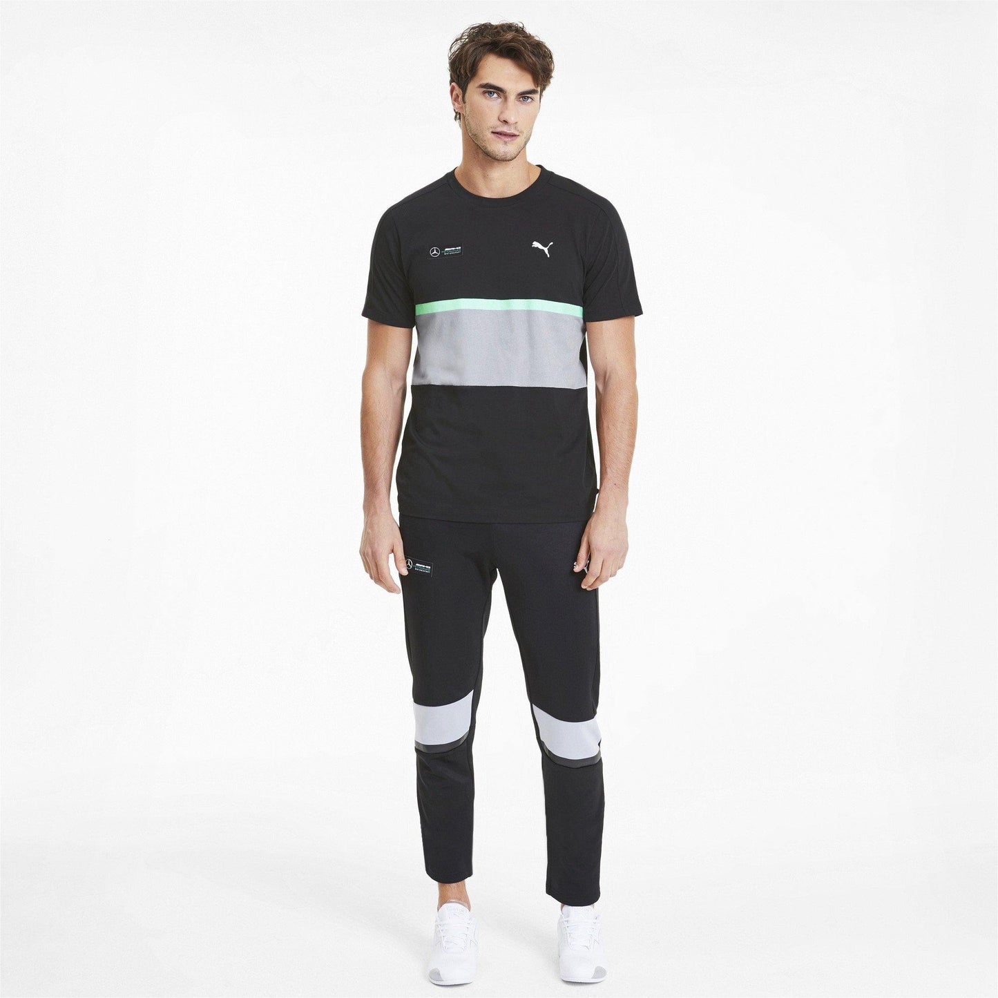 Puma Men's Mapm Mercedes T7 Tee Tops