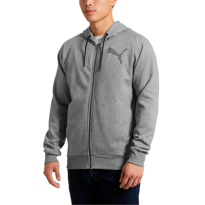 Puma Men's P48 Modern Sport Full Zip Hoody Fleece Sweaters