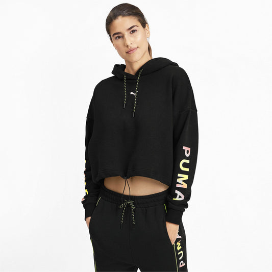 Puma Women's Chase Cropped Hoody Hoodies