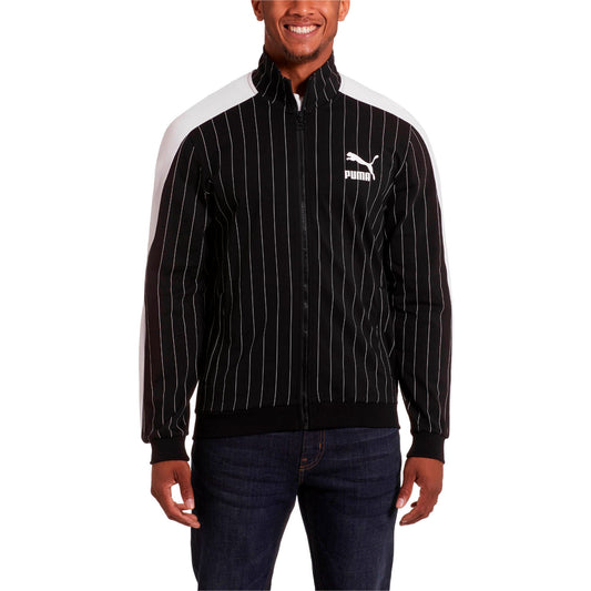 Puma Men's Pinstripe T7 Track Jacket Jackets