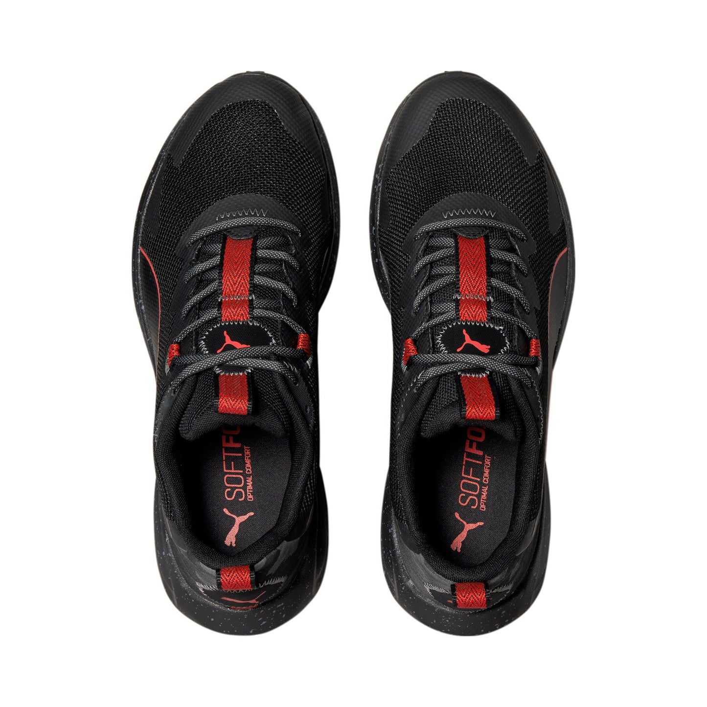 Puma Black-High Risk Red-Castlerock-