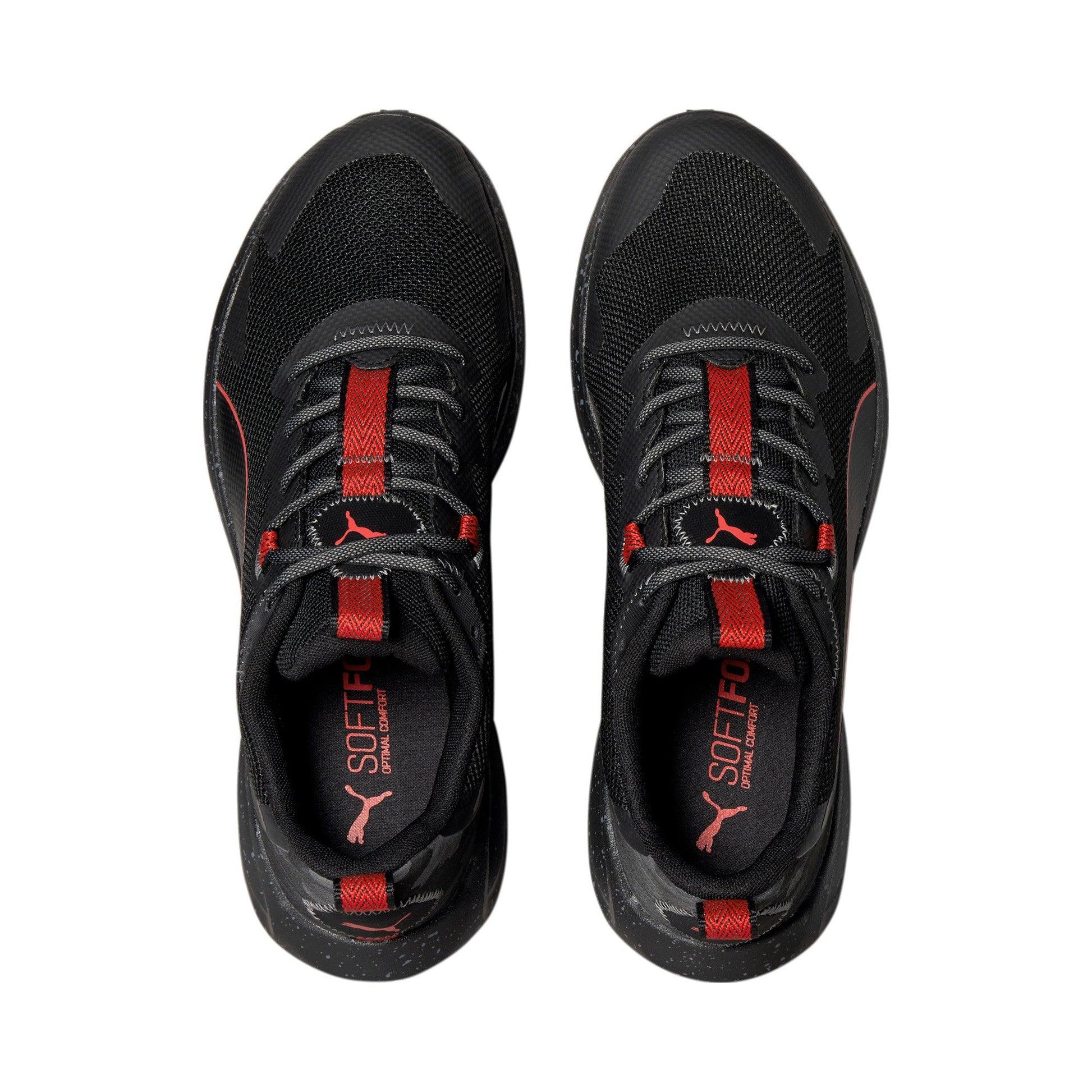 Puma Black-High Risk Red-Castlerock-