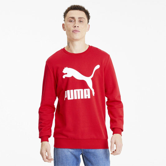 [595198-11] Mens Puma Classics Logo Crew TR - sneakAR