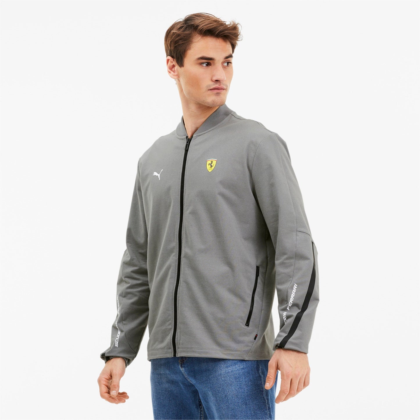 Puma Men's Sf Ferrari Lightweight Sweat Jacket Jackets