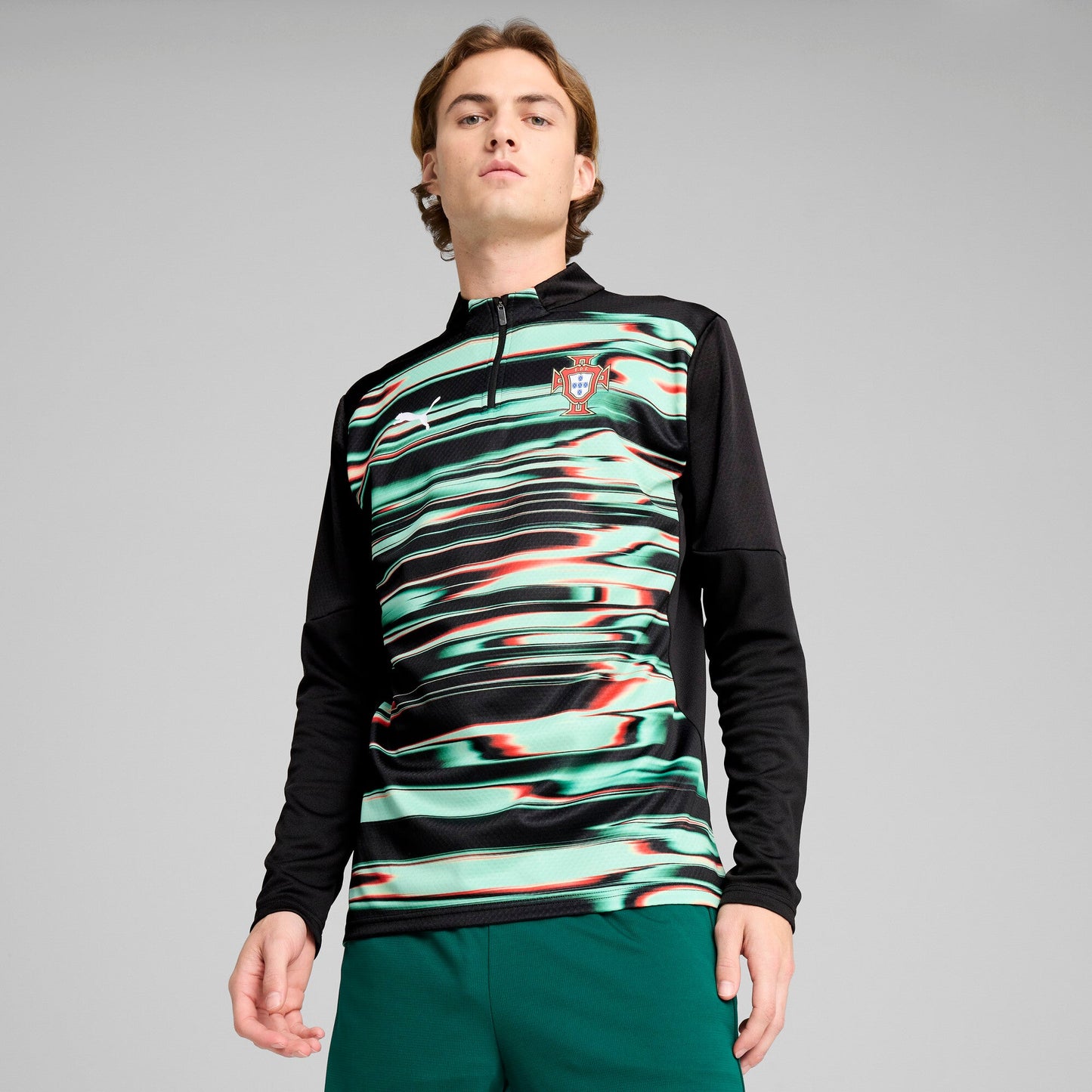 Puma Men's Fpf Prematch 1/4 Ziptop