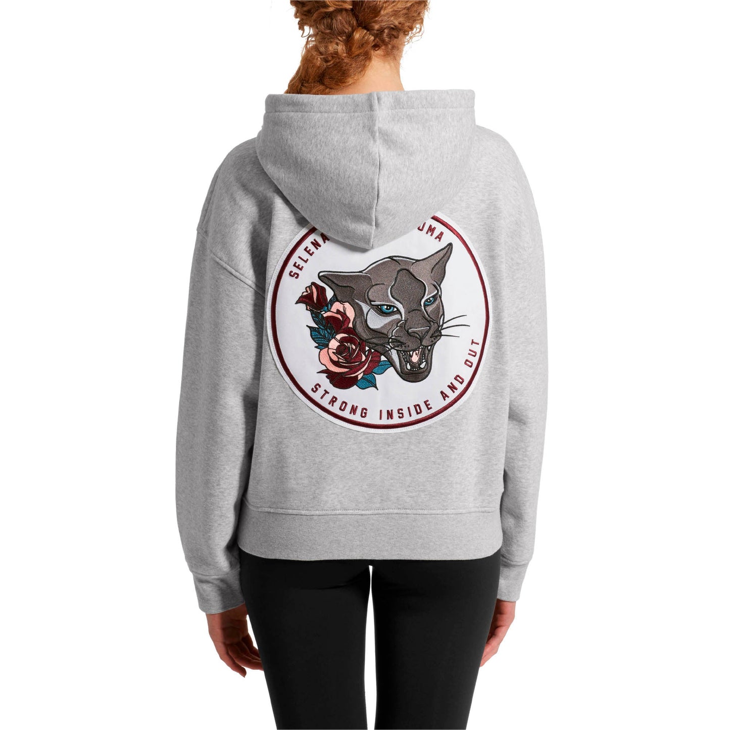 Puma Women's X Sg 'Selena Gomez' Full Zip Hoodie Sweaters