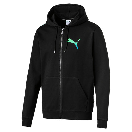 Puma Men's Summer Logo Full Zip Hoodie Hoodies