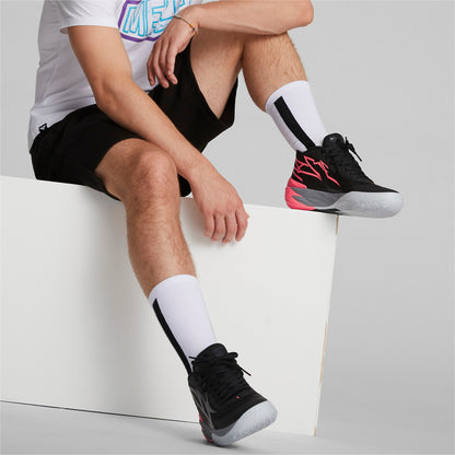 Puma Men's Lamelo Ball Mb.02 ' Black Sunset Glow' Sneakers