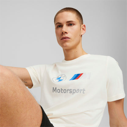 Puma Men's Bmw Motorsport Essential Logo Tee Tops