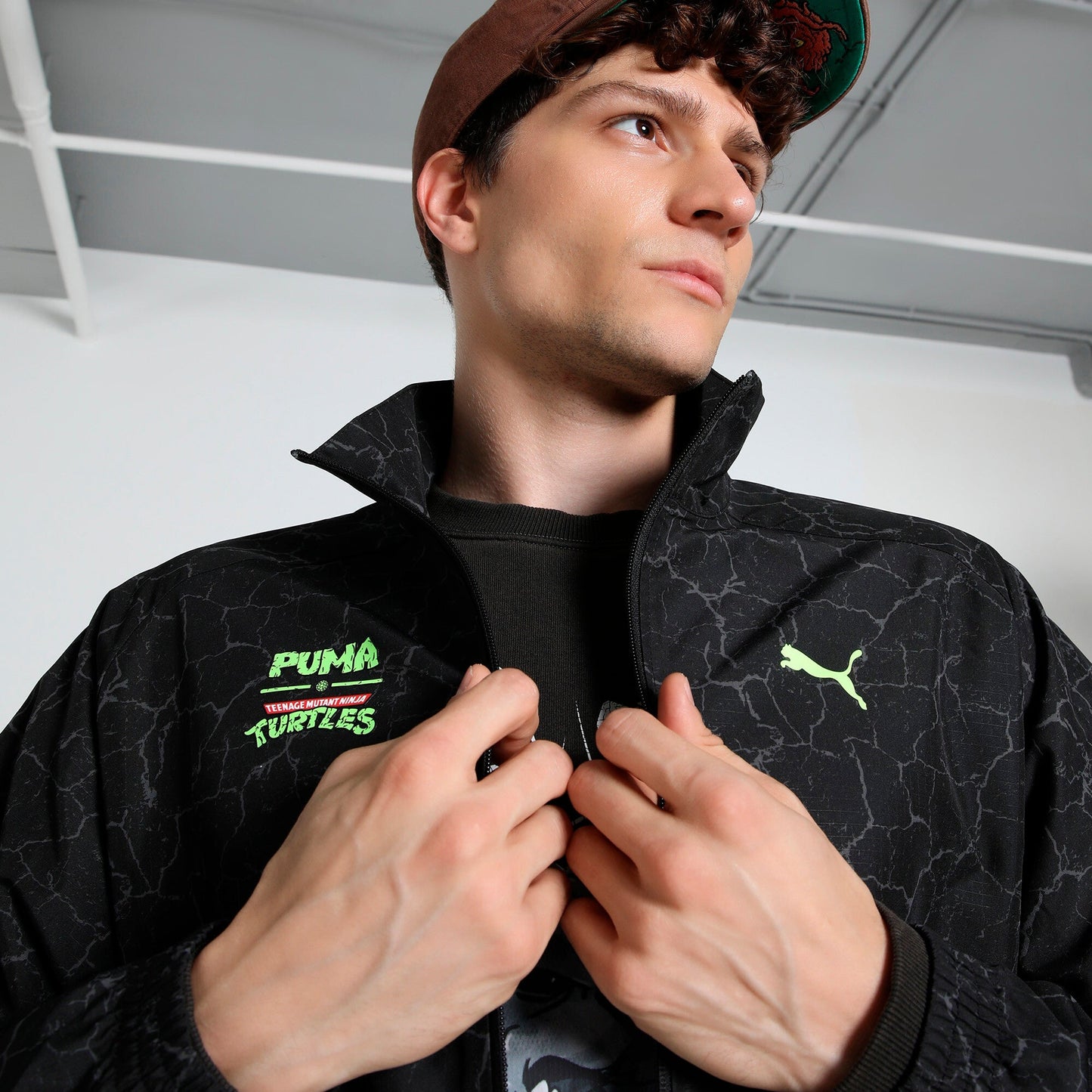 Puma Men's X Tmnt Tech Relaxed Track Jacket Jackets