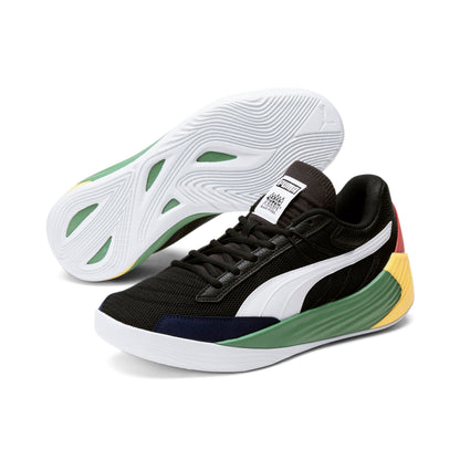 Puma Men's Fusion Nitro Black Fives Sneakers