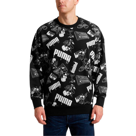 Puma Men's Super Crew Aop Sound