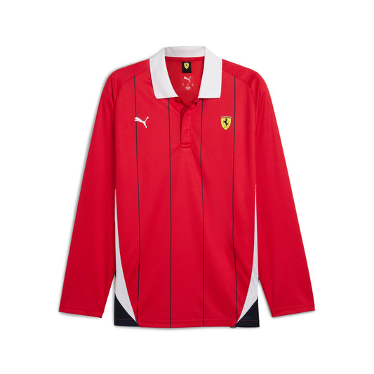 Puma Men's Ferrari Race Jersey Ls Polo Jerseys