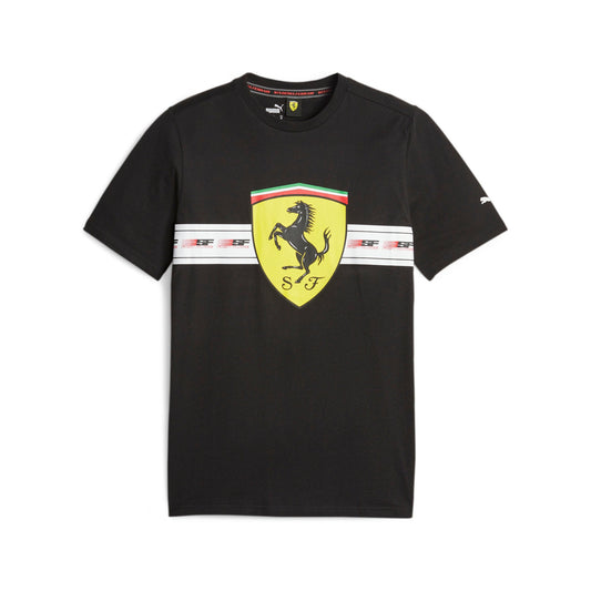 Puma Men's Ferrari Race Heritage Big Shield Tee