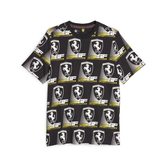 Puma Men's Ferrari Race Aop Tee 2 Tops