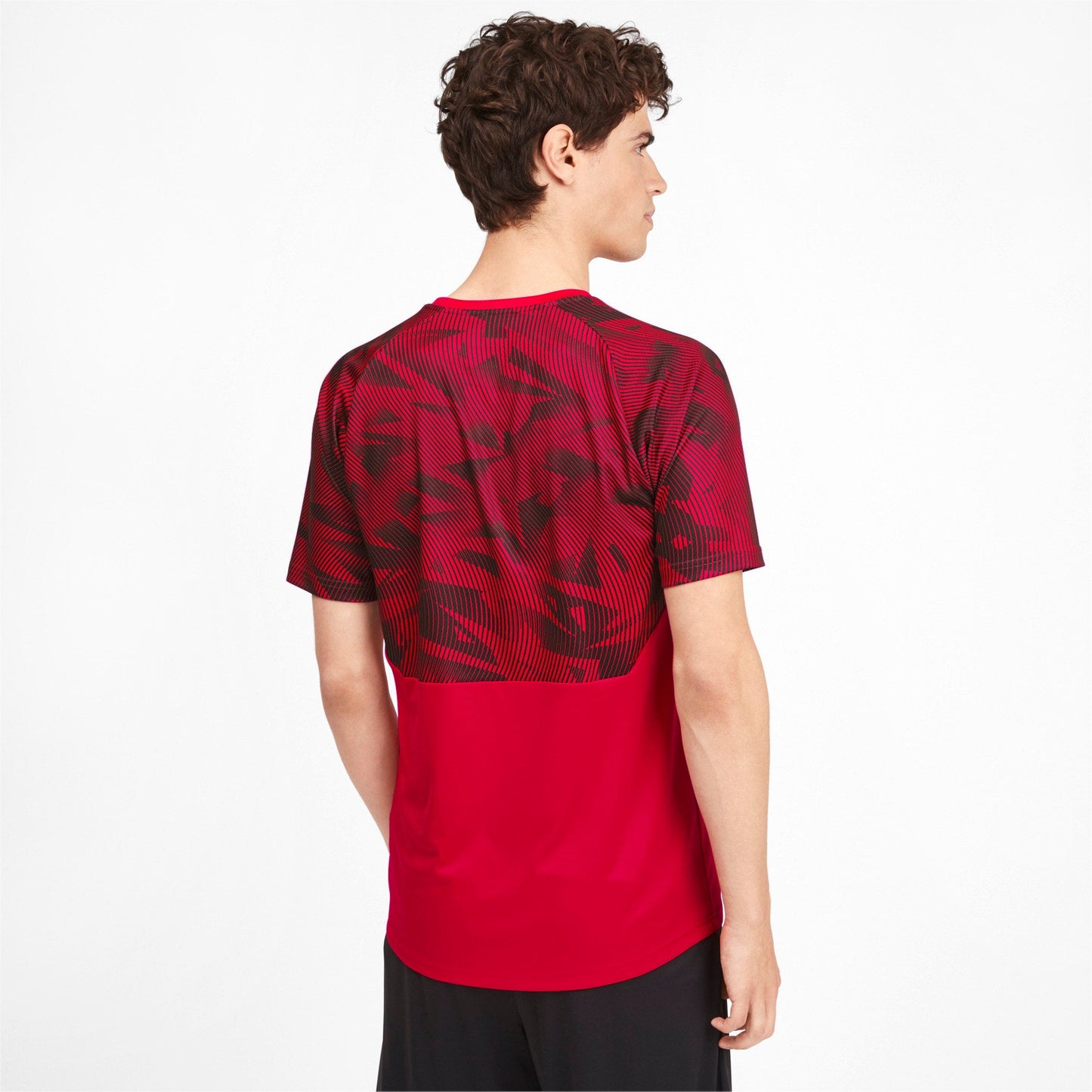 Puma Men's Ac Milan Training Jersey Short Sleeve Jerseys