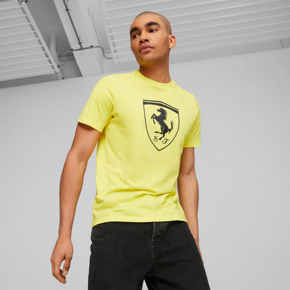 Puma Men's Ferrari Race Tonal Big Shield Tee T-Shirts