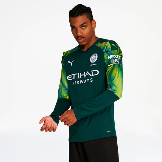 Puma Men's Mcfc Manchester City Gk Shirt Replica Long Sleeve Long Sleeve Shirts
