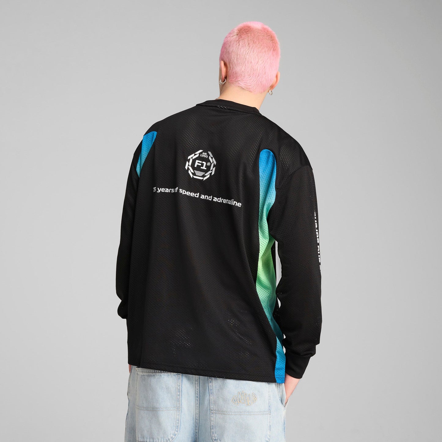 Puma Men's F1 Oversized Long Sleeve Tee