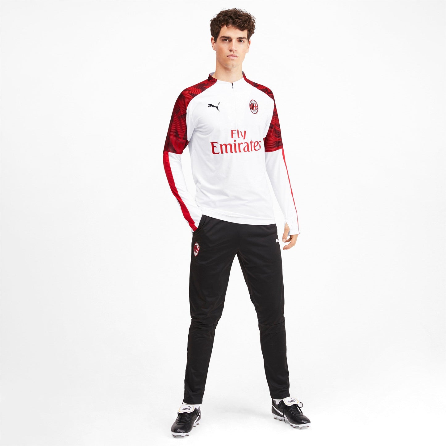 Puma Men's Ac Milan 1/4 Zip Top Half Zip & Quarter Zip