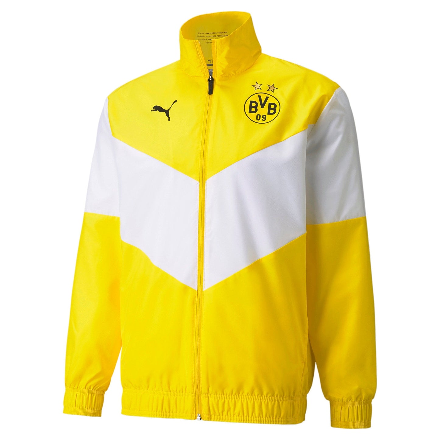Puma Men's Bvb Borussia Dortmund Prematch Jacket Jackets