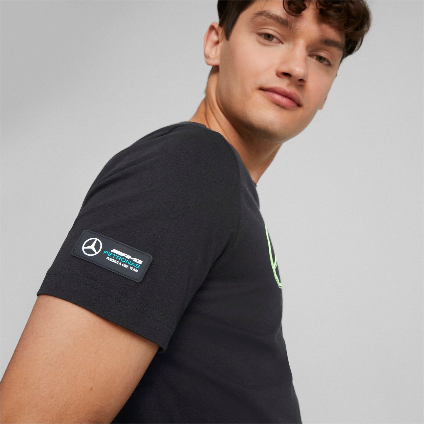Men's Puma Mapf1 Mercedes Logo Tee
