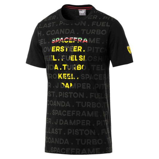 Puma Men's Sf Ferrari Big Shield Tee T-Shirts