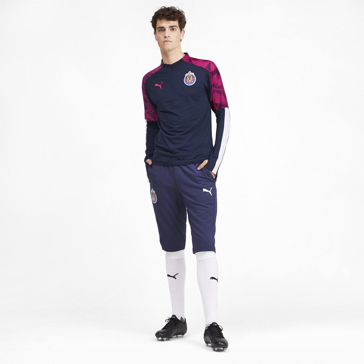 Puma Men's Chivas 1/4 Zip Top Half Zip & Quarter Zip