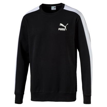 Puma Men's Classics T7 Logo Crew Tr