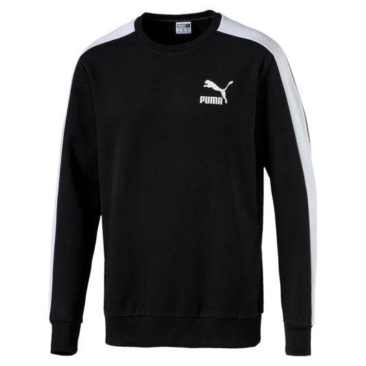 Puma Men's Classics T7 Logo Crew Tr