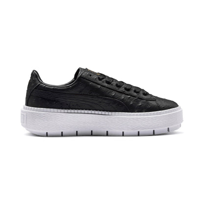 Puma Women's Platform Trace Ostrich Sneakers