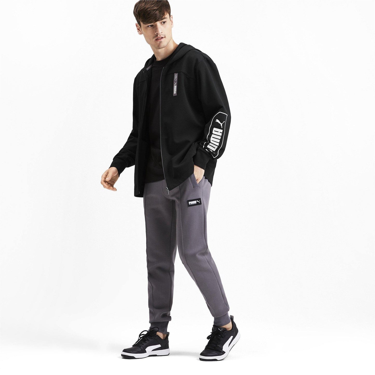 Puma Men's Nu-Tility Full Zip Hoody Sweaters