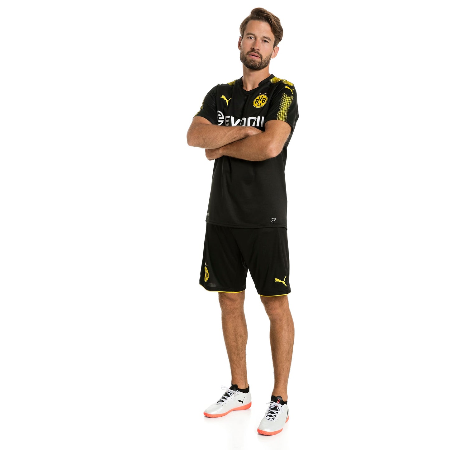 Puma Men's Bvb Borussia Dortmund Away Replica Shirt