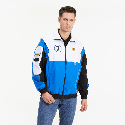 Puma Men's Sf Ferrari Race Street Woven Jacket Jackets