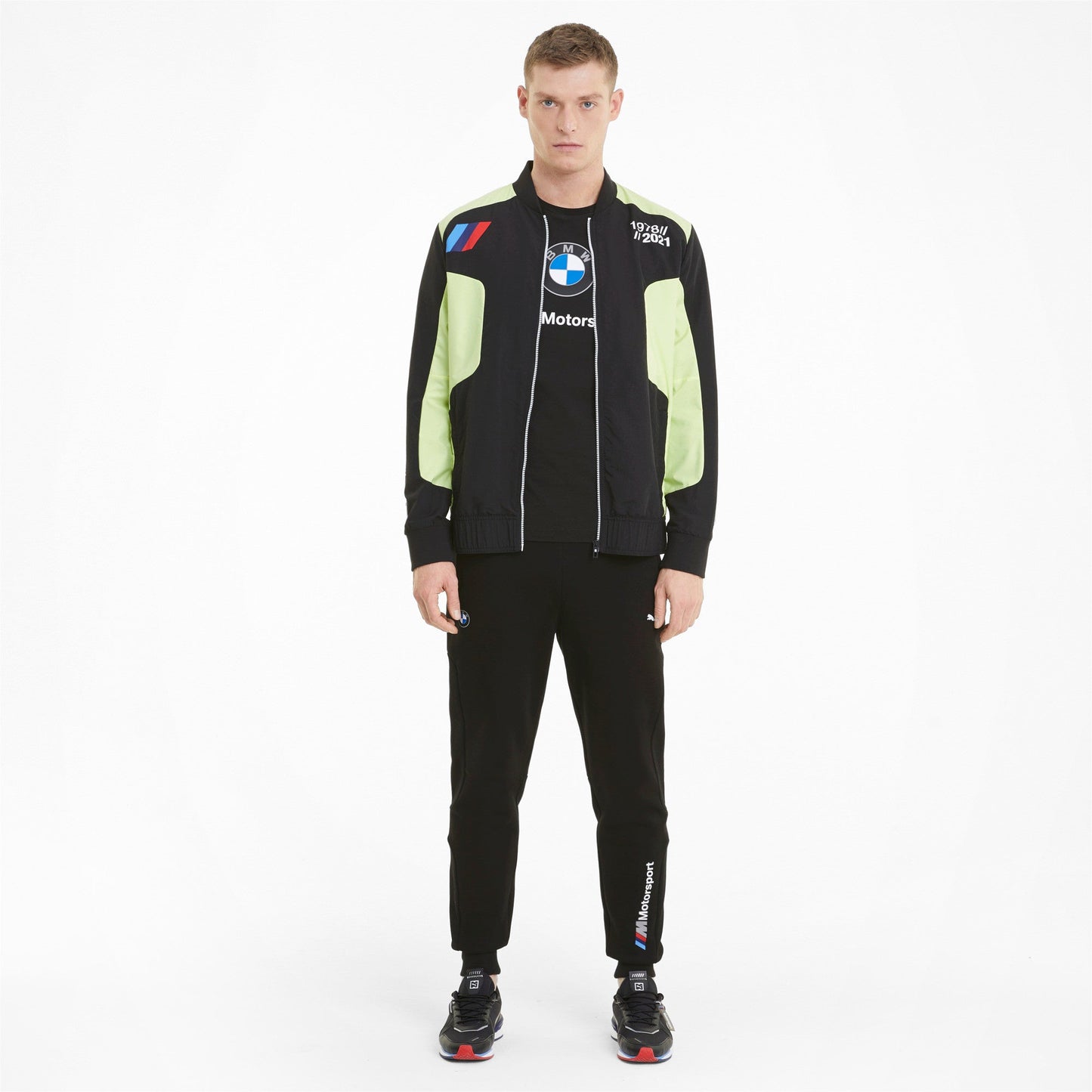 Puma Men's Bmw Motorsport Street Woven Jacket Jackets