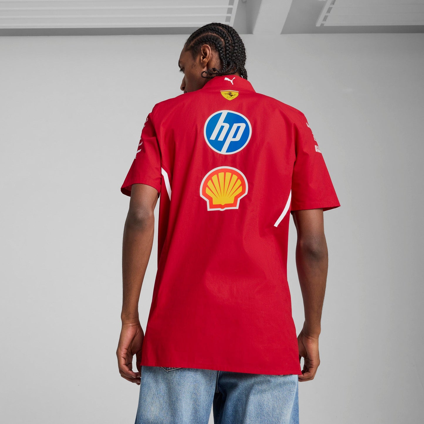 Puma Men's Sf Scuderia Ferrari Team Shirt Shirts