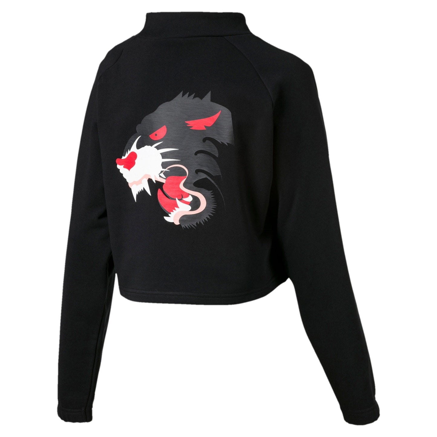 Puma Women's Fierce Cat Cropped Crew