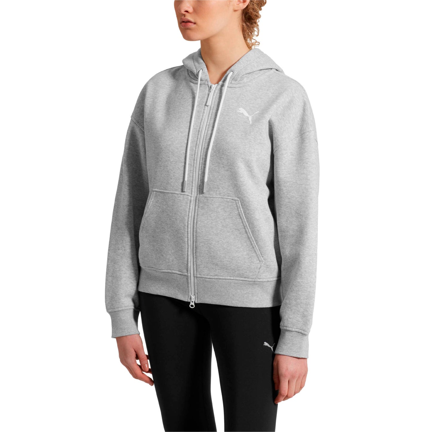 Puma Women's X Sg 'Selena Gomez' Full Zip Hoodie Sweaters