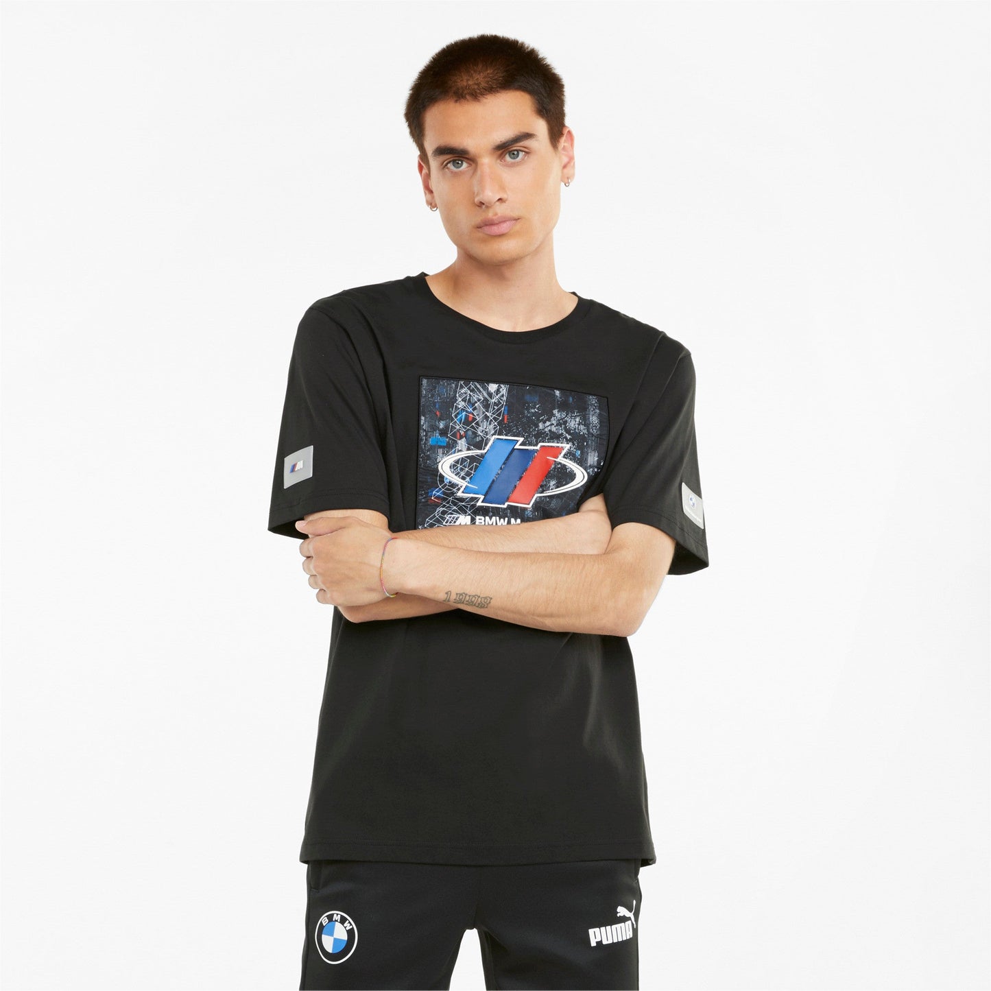 Puma Men's Bmw Motorsport Street Tee Tops