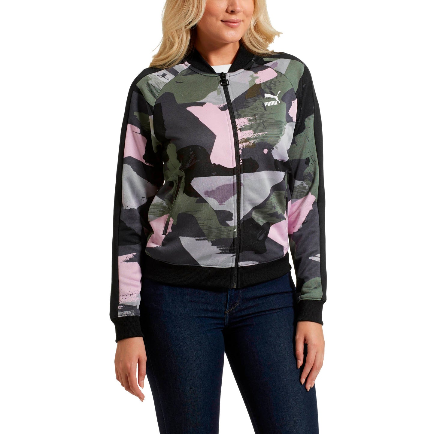 Puma Women's Classics T7 Track Jacket Aop Jackets